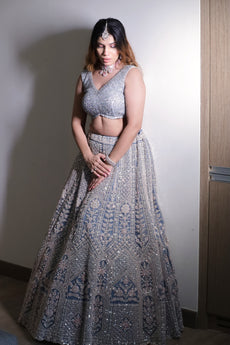 Pastel Grace Designer Lehenga