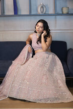 Pink Elegance Embroidered Designer Lehenga