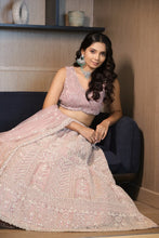 Pink Elegance Embroidered Designer Lehenga