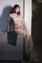 Golden Radiance Diamond Embroidered Saree