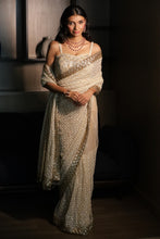 Timeless Glow Off-White Saree