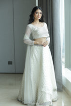 Ethereal White Diamond Lehenga