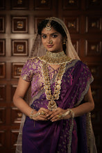 Twilight Sparkle Purple Saree
