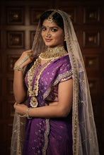 Twilight Sparkle Purple Saree
