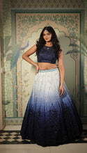 Midnight Waves Embroidered Leheng