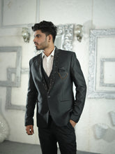 ALLISON-Trendy Polyester Graceful Men Blazer.