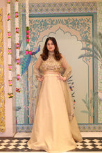 Golden handwork lehenga Set  with Cutdana, sequin and Stone  work