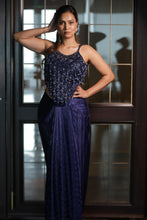 Midnight Royale Sequin Lehenga Set