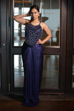 Midnight Royale Sequin Lehenga Set