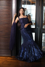 Ritziness Sequin Fishcut Skirt with Peplum Top