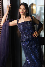 Ritziness Sequin Fishcut Skirt with Peplum Top
