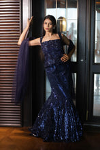 Ritziness Sequin Fishcut Skirt with Peplum Top