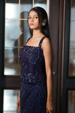 Ritziness Sequin Fishcut Skirt with Peplum Top