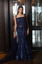 Ritziness Sequin Fishcut Skirt with Peplum Top