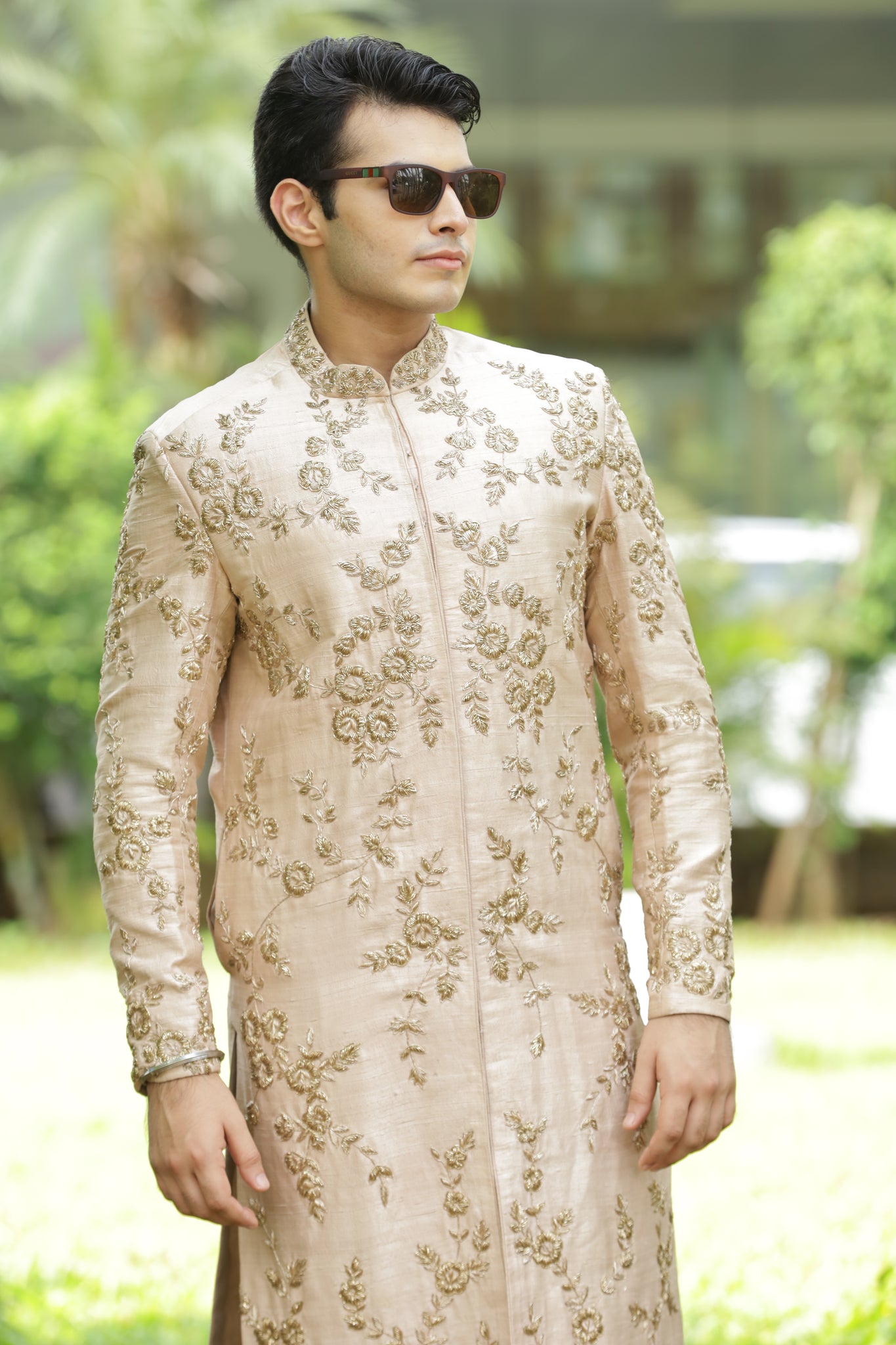 AASHNI- Men's Blended Sherwani