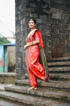 SIA- Handcrafted Couture  Silk  Embroidered Saree  Zardozi , Cutdaana ,Resham Work