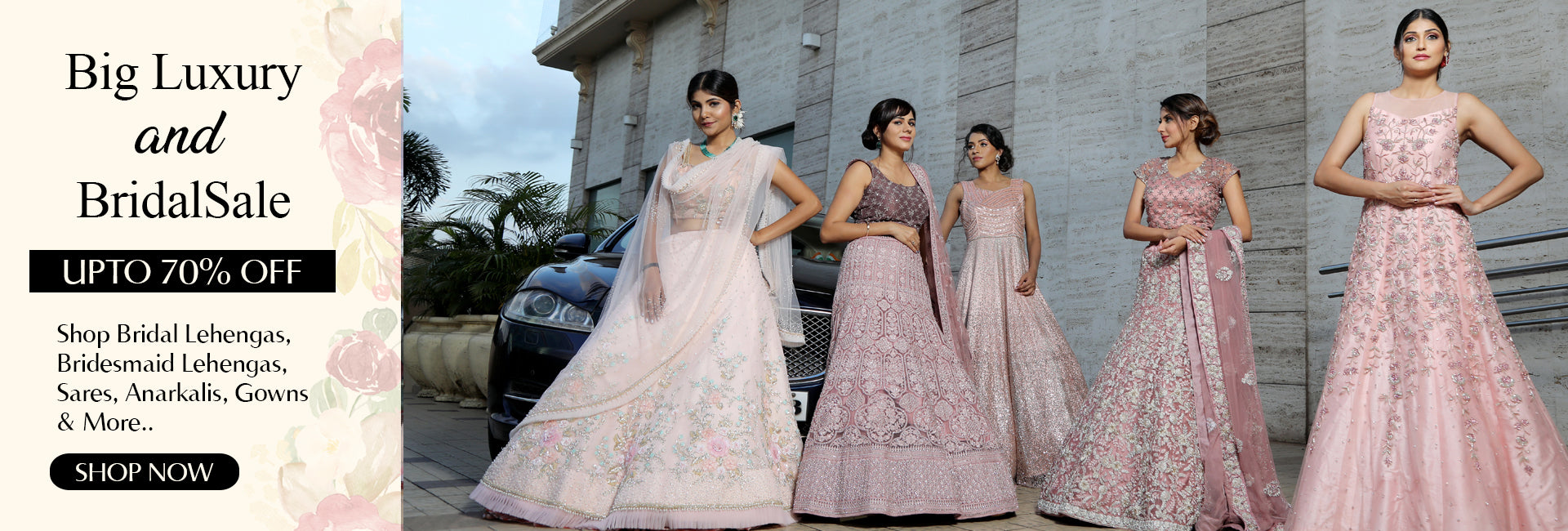 Bridesmaid anarkalis outlet