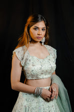 MINT GREEN ALIZE LEHENGA