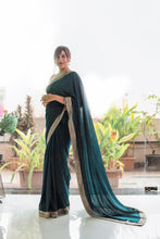 NAVY BLUE SITARA SAREE