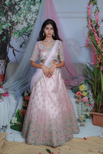 ROSE PINK 'ELSA' LEHENGA