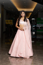 PEACH CRYSTAL 'AAINA' LEHENGA